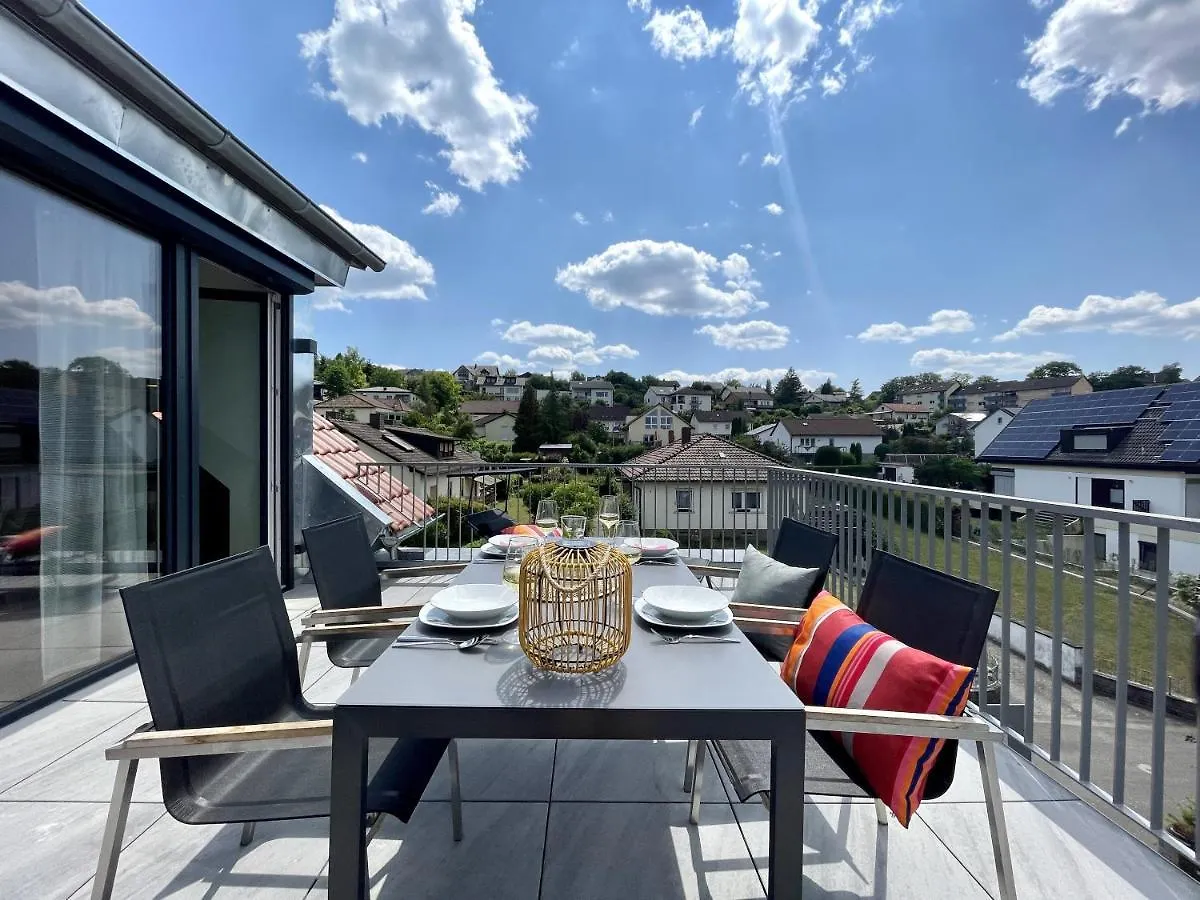 Ferienwohnung Fernblick Konigsberg in Bayern Apartment